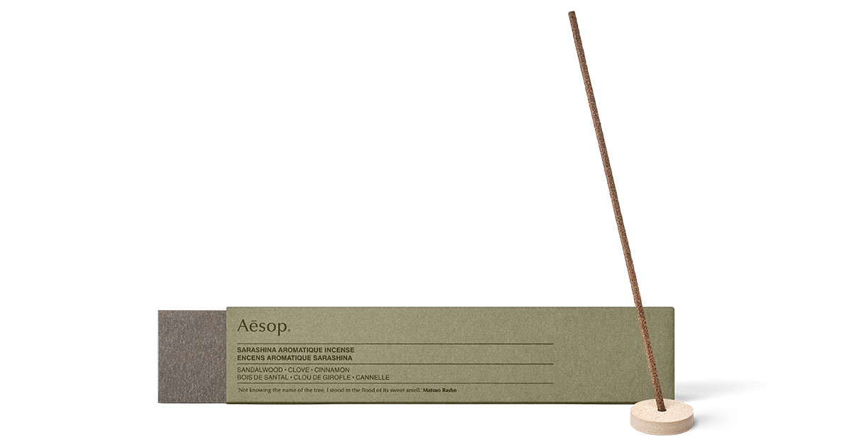 Sarashina Aromatique Incense | Aesop