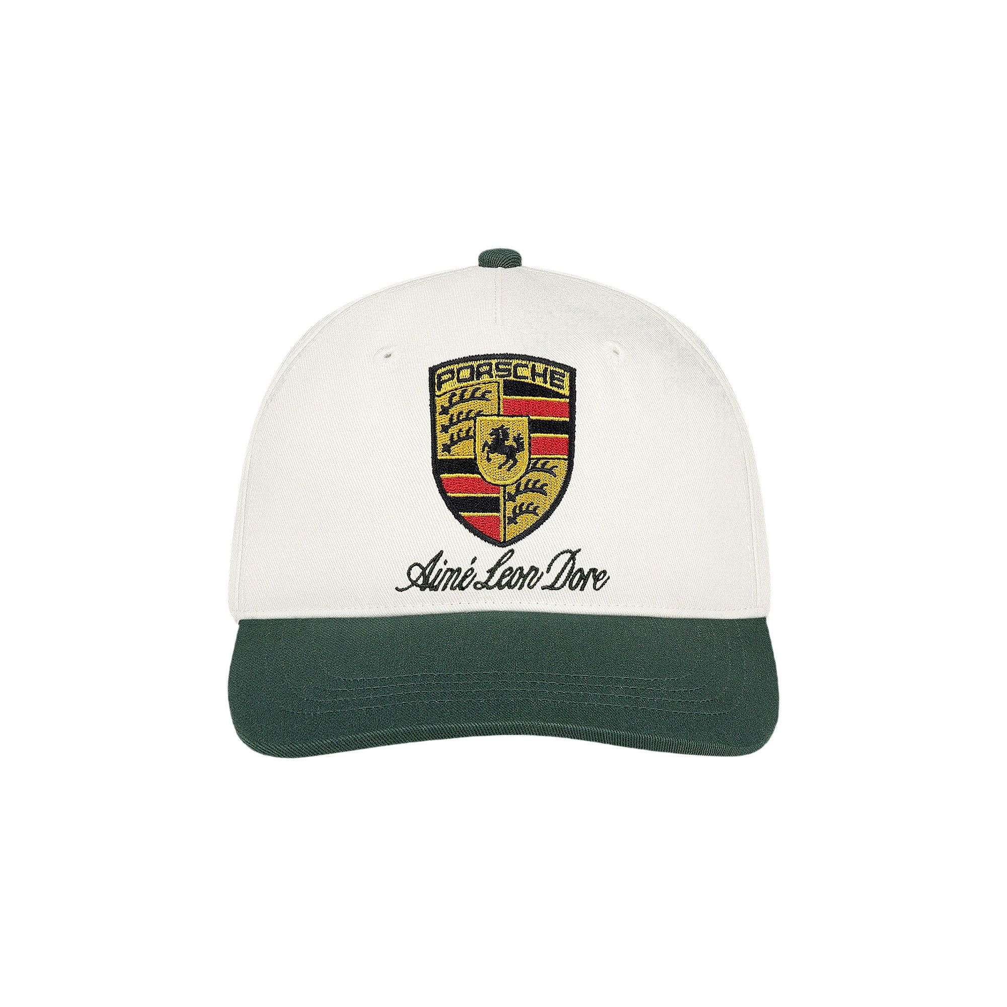 Aimé Leon Dore x Porsche Colorblock Logo Hat 'Pristine Multi' | White | Men's Size Onesize | GOAT
