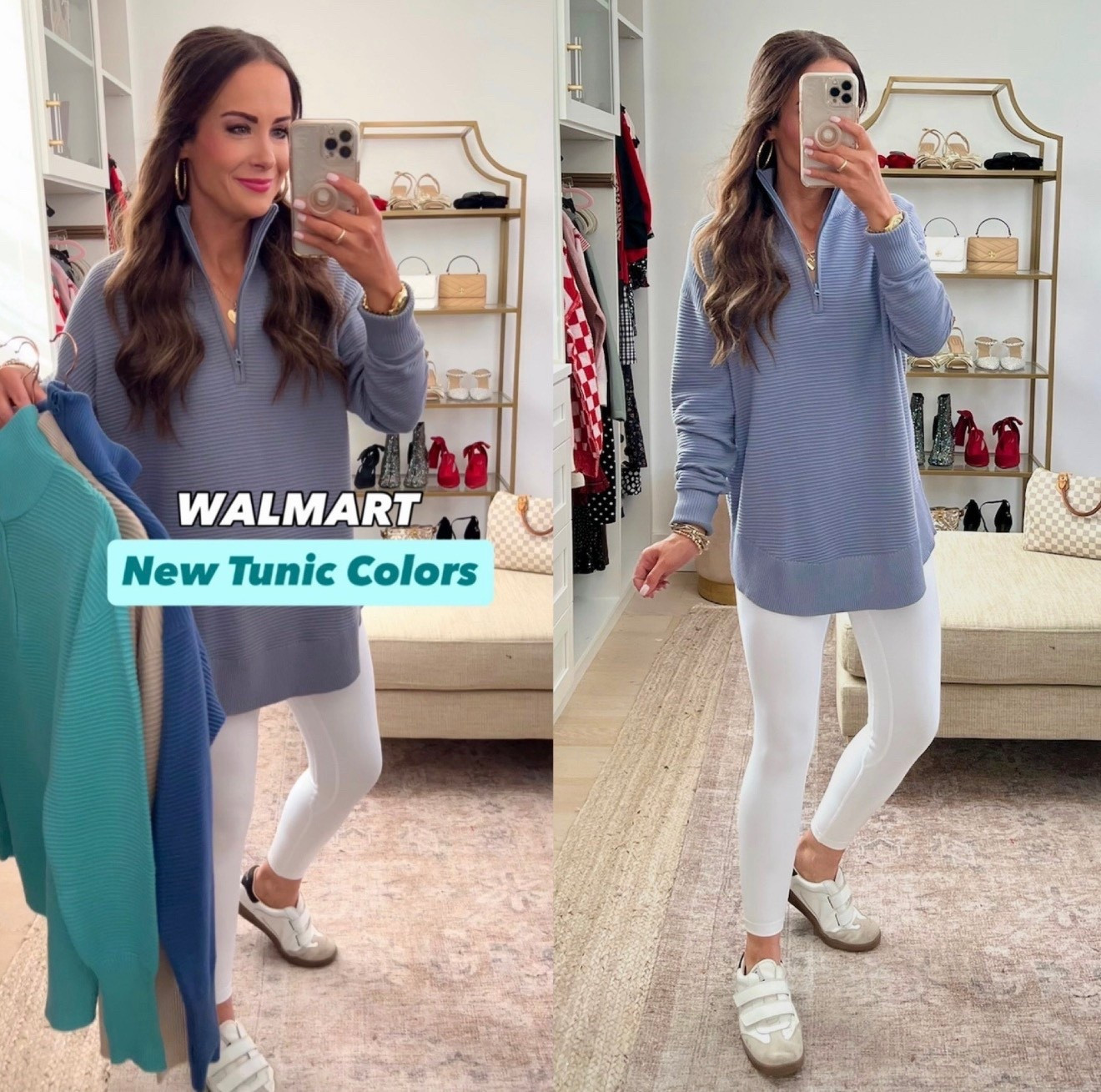 Our favorite tunic is back! Make sure to size up one! Wearing M here. Scroll to shop it all! 🛍️ follow us for more fabulous finds! XO, Whitney & Lindsay 