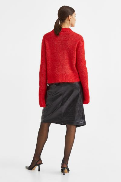 Mohair-blend Fine-knit Sweater | H&M (US + CA)