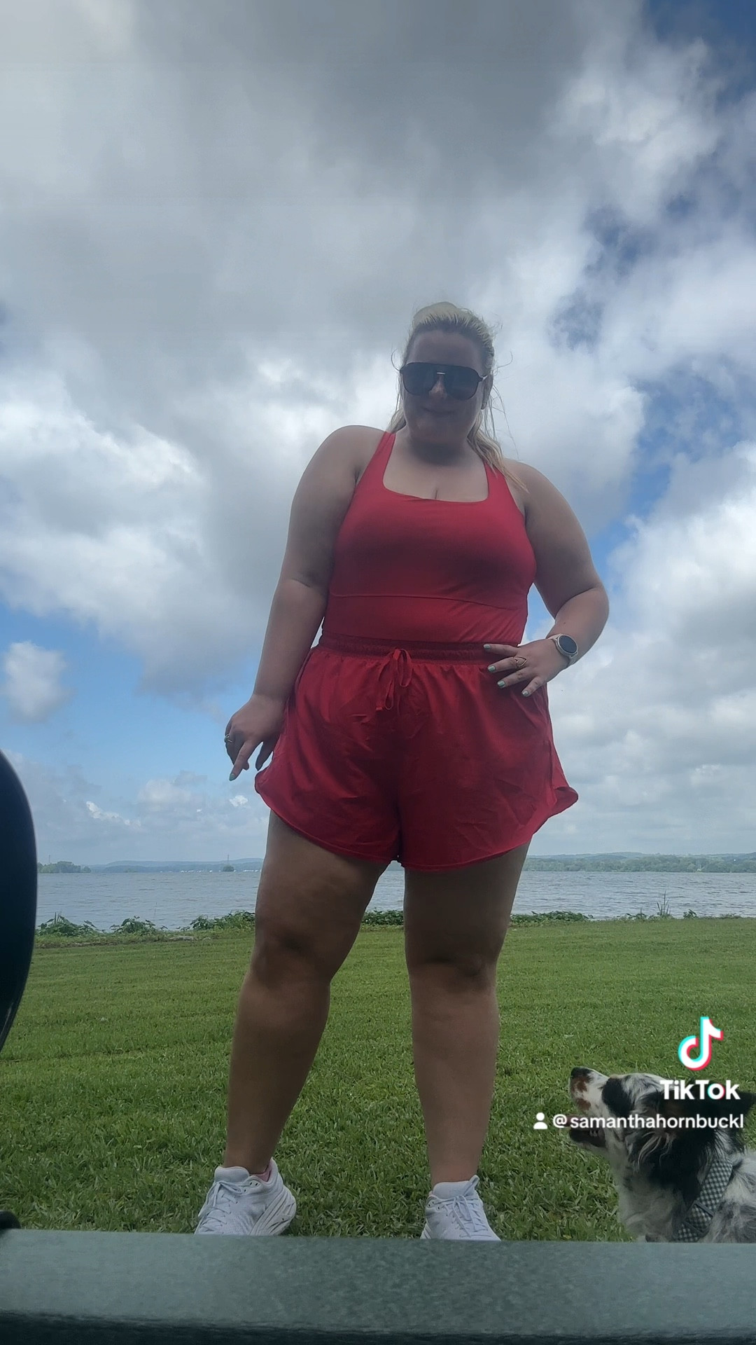 Morning walk ootd ❤️

#LTKSummerEdit #LTKPlusSize #LTKActive