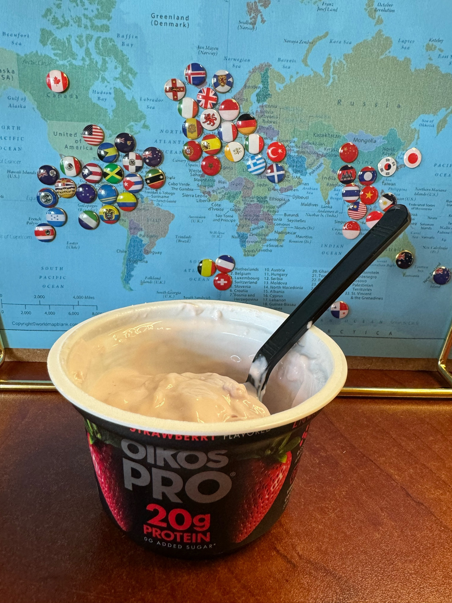 Go pro with Oikos Pro Strawberry Yogurt-Cultured Ultra-Filtered Milk. It’s got 20g of protein per 5.3oz cup to help build muscle and 9 essential amino acids, in addition to vitamin d and calcium for strong bones. Plus, there’s 0g of added sugar! It’s a high protein snack whenever you need it.



#LTKfindsunder50 #LTKfitness #LTKfamily