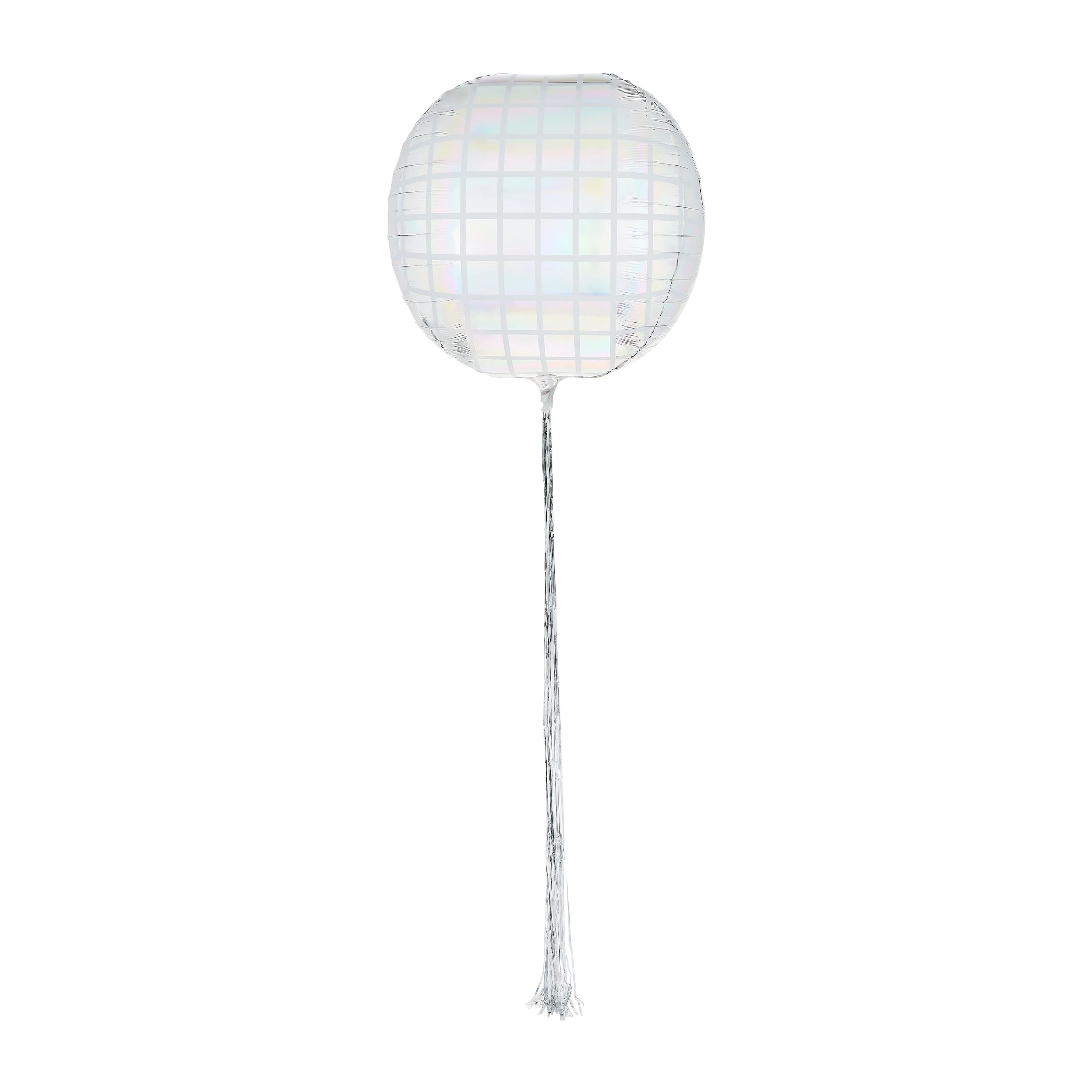 36" Silver Disco Foil Balloon with Tassel, by Way To Celebrate | Walmart (US)