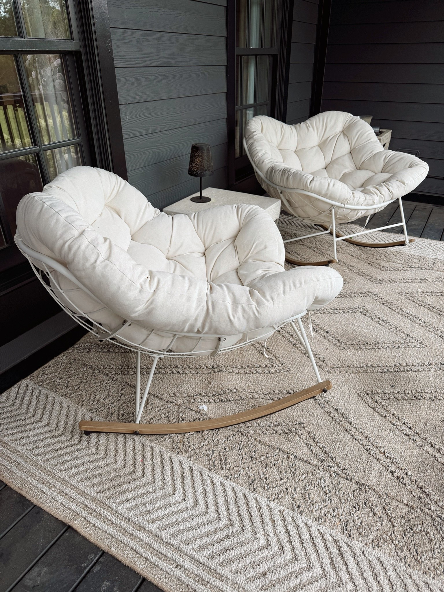 Exact rocking chair & side table 🫶🏼 rug is super old & not available anymore sadly! 

Walmart home / outdoor finds / home / summer / Holley Gabrielle

#LTKHome #LTKSeasonal