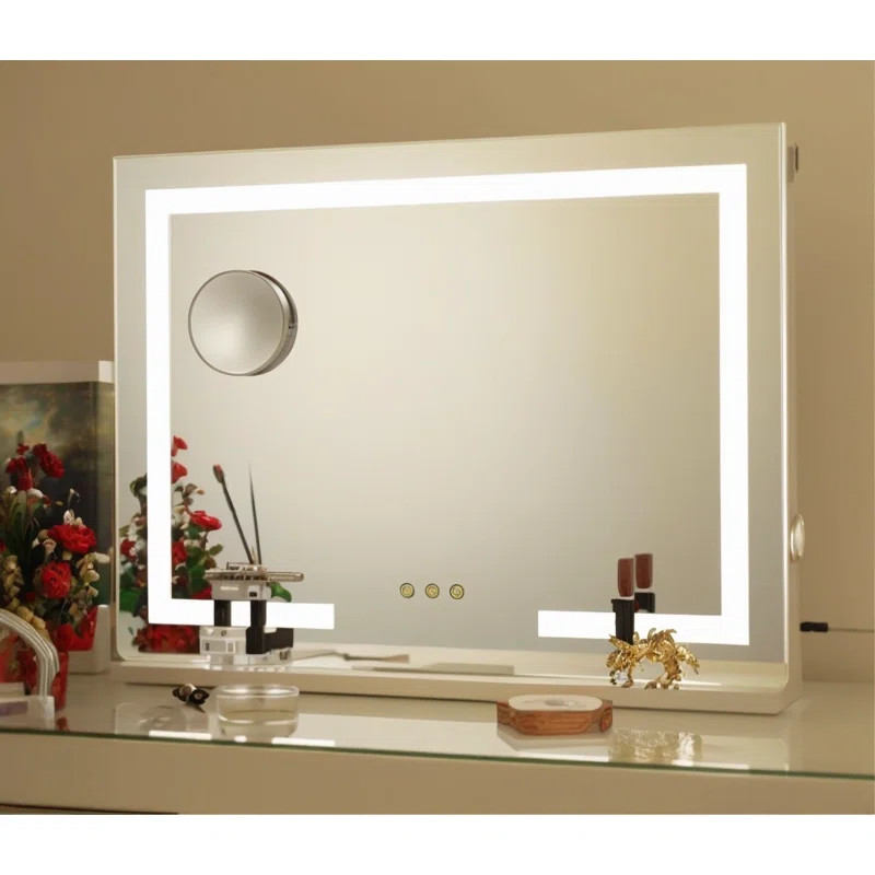 Ensoll Rectangle LED Dresser Mirror | Wayfair North America