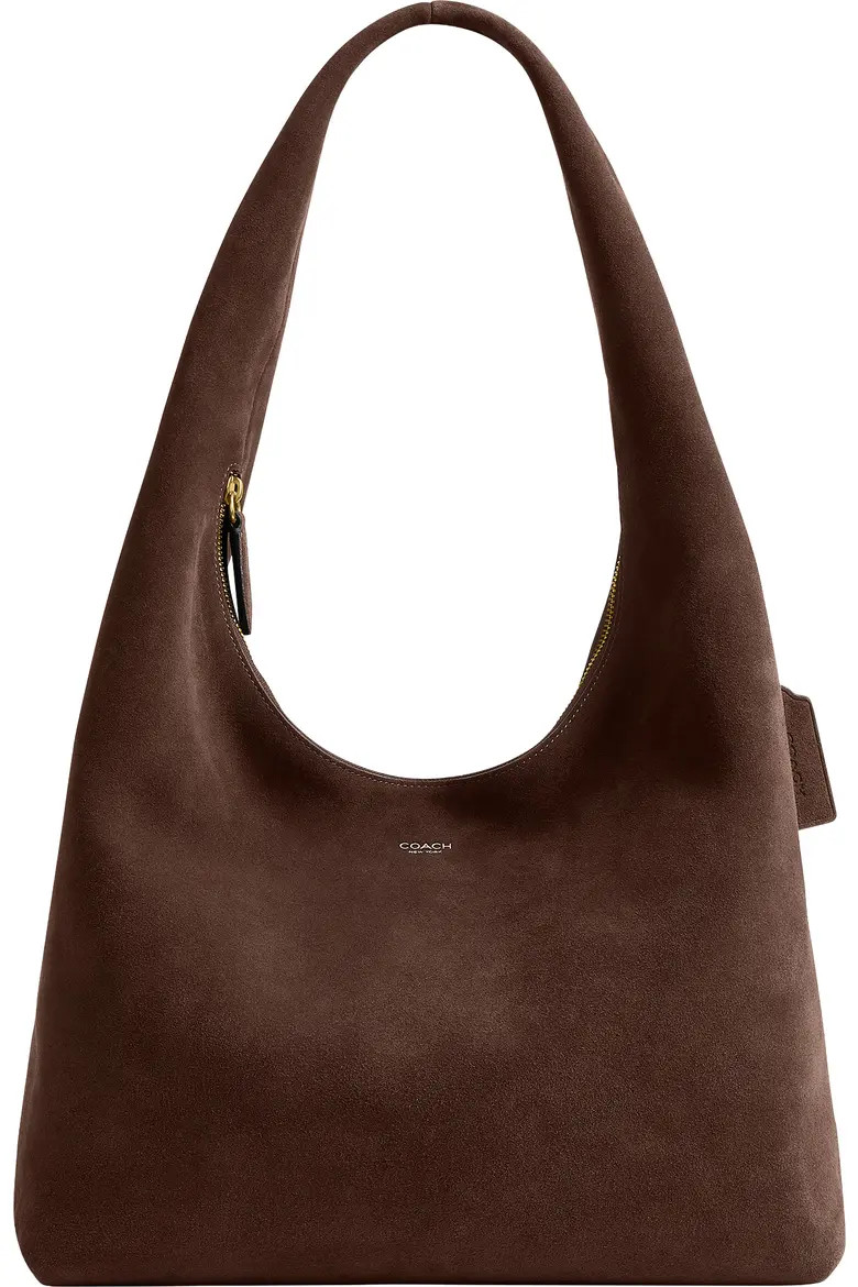 Pillow Brooklyn 34 Suede Shoulder Bag | Nordstrom
