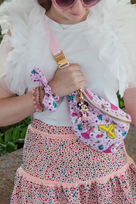 •Once upon a dream 💕 I love an accessory moment! This @baublebar Minnie ballerina keychain is so cute 🥹 Reminds me of a Minnie ornament I got as a kid! Linking all my cute pink Disney accessories on my LTK🎀• 

#LTKunder50 #LTKunder100