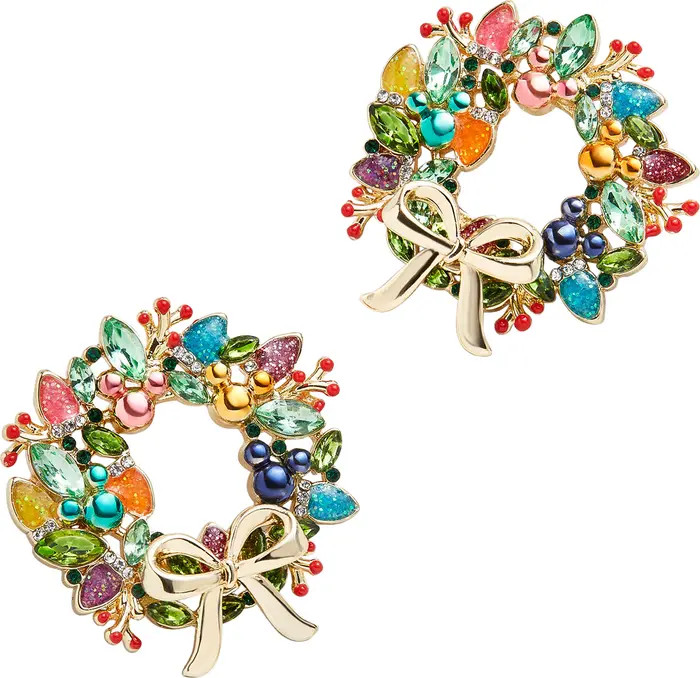 BaubleBar Disney® Mickey Mouse Good Tidings Earrings | Nordstrom | Nordstrom