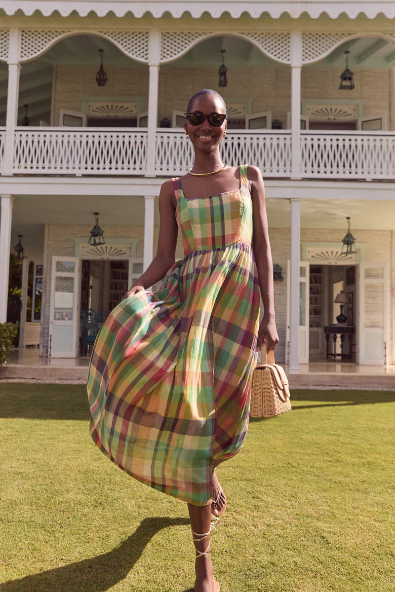 Ambrosia Check Esme Dress | Tuckernuck (US)