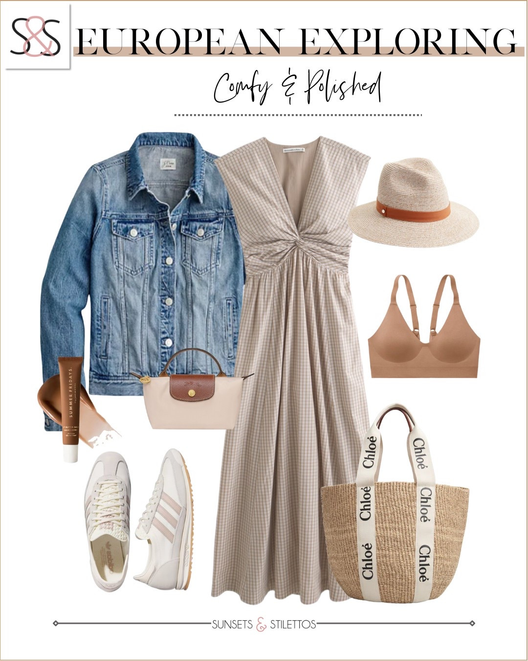 This twist front maxi dress is perfect for your vacation travel this spring break!
Dress down with adidas sneakers!
Sunsets and Stilettos, Easter, adidas sneakers

#LTKStyleTip #LTKTravel #LTKOver40