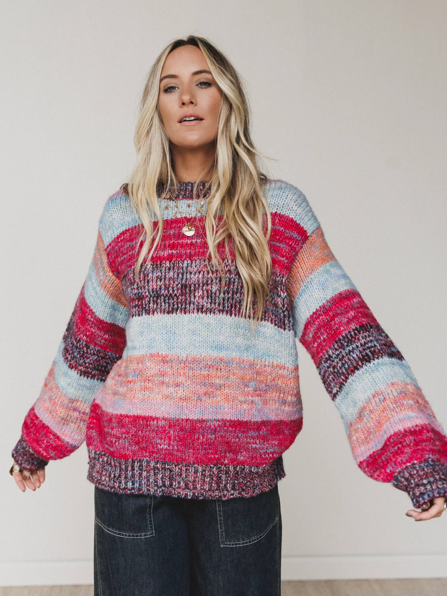 Cozy Canyon Sweater - Multi | Three Bird Nest