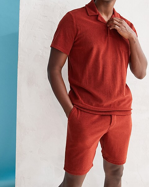 Solid Terry Polo | Express