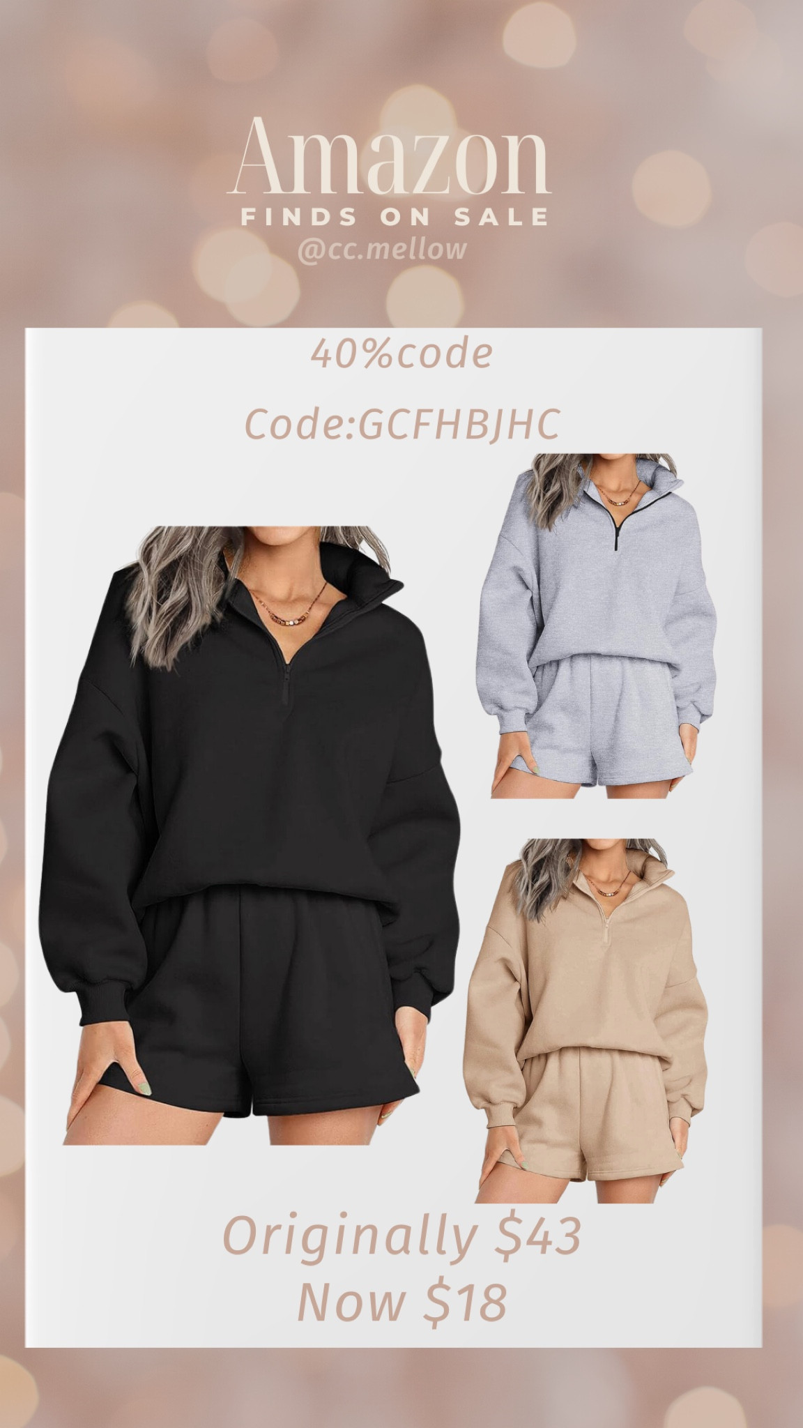 Oversized set for 40% off with code - perfect for travel

#LTKtravel #LTKfindsunder50 #LTKsalealert