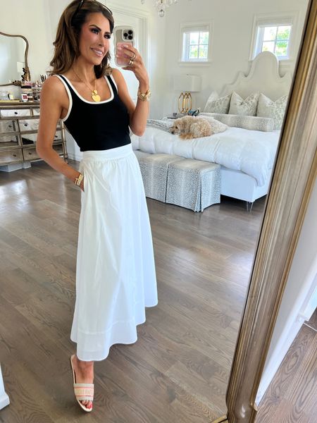 Size small in top & skirt  

Summer fashion, spring fashion, white skirt, summer skirt, cute tops, date night, outfit inspo, casual outfit, Emily Ann Gemma 

#LTKStyleTip