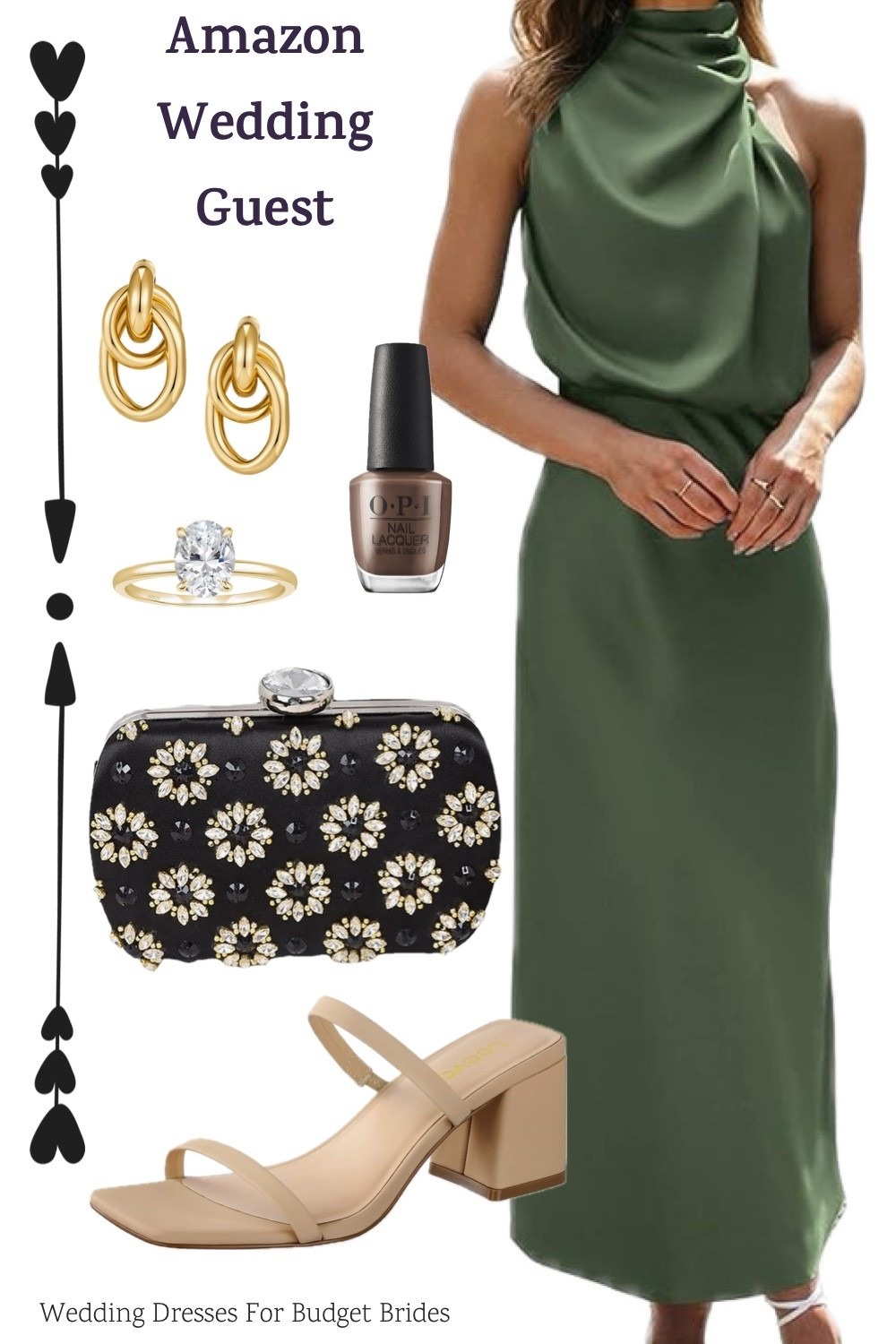 Affordable green wedding guest dress and accessories on Amazon.

Special occasion dress, garden party dress, semi formal wedding guest dress, Amazon dress, event dress, travel ring, spring summer dress.

#LTKSeasonal #LTKWedding #LTKBeauty