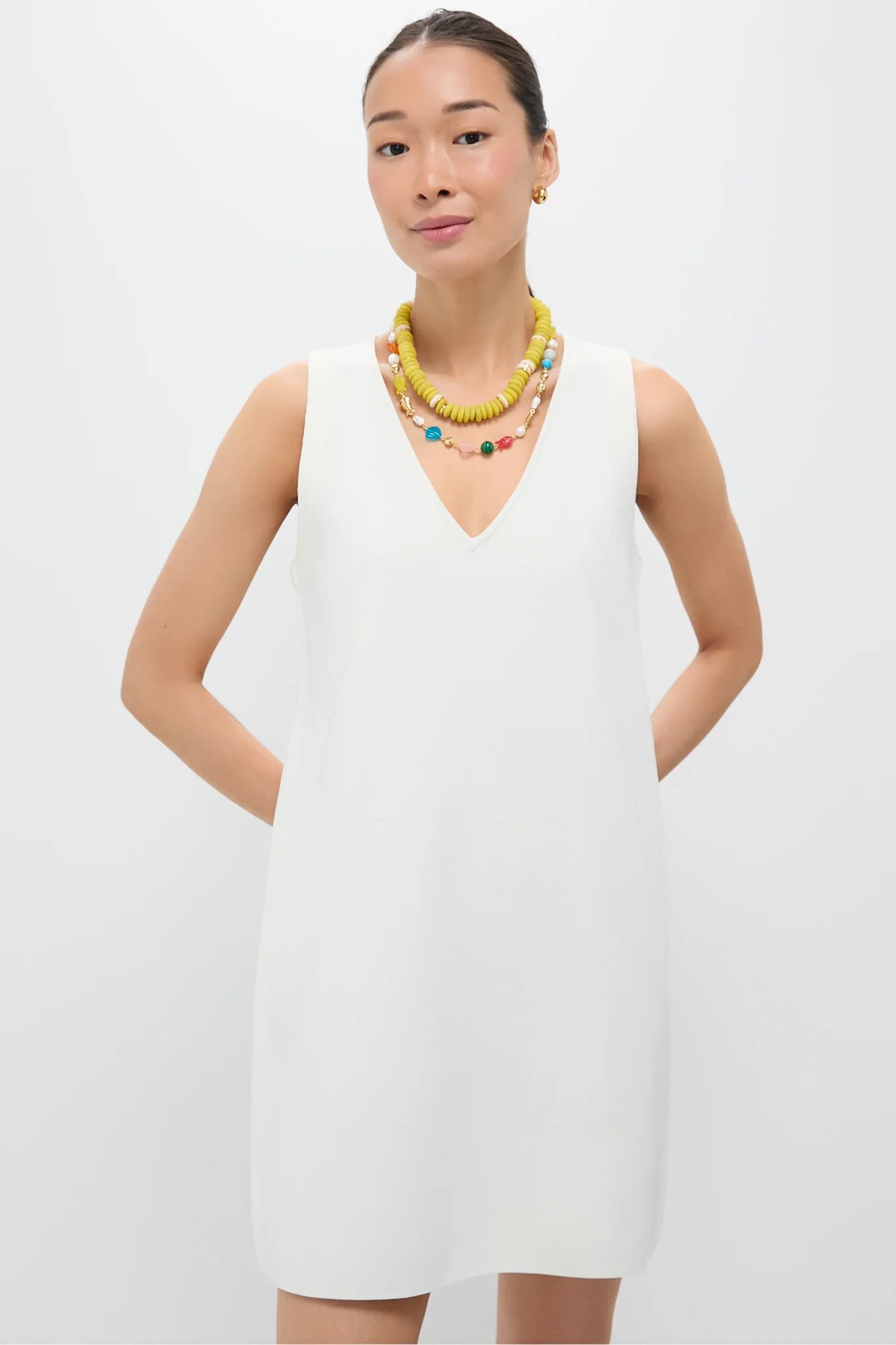 Ivory Knit Bixby Dress | Tuckernuck (US)