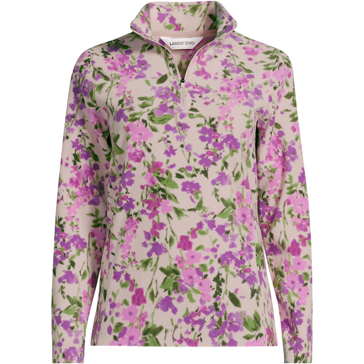 Anyweather Fleece Quarter Zip Pullover | Lands' End (US)