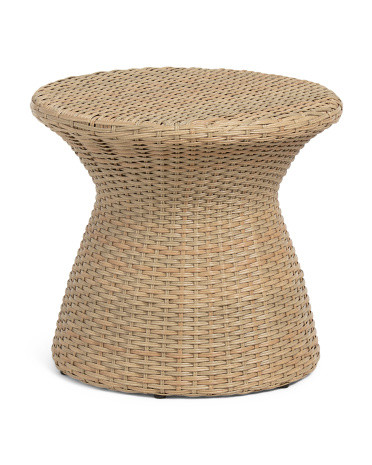 20x18 Outdoor Wicker Accent Table | TJ Maxx