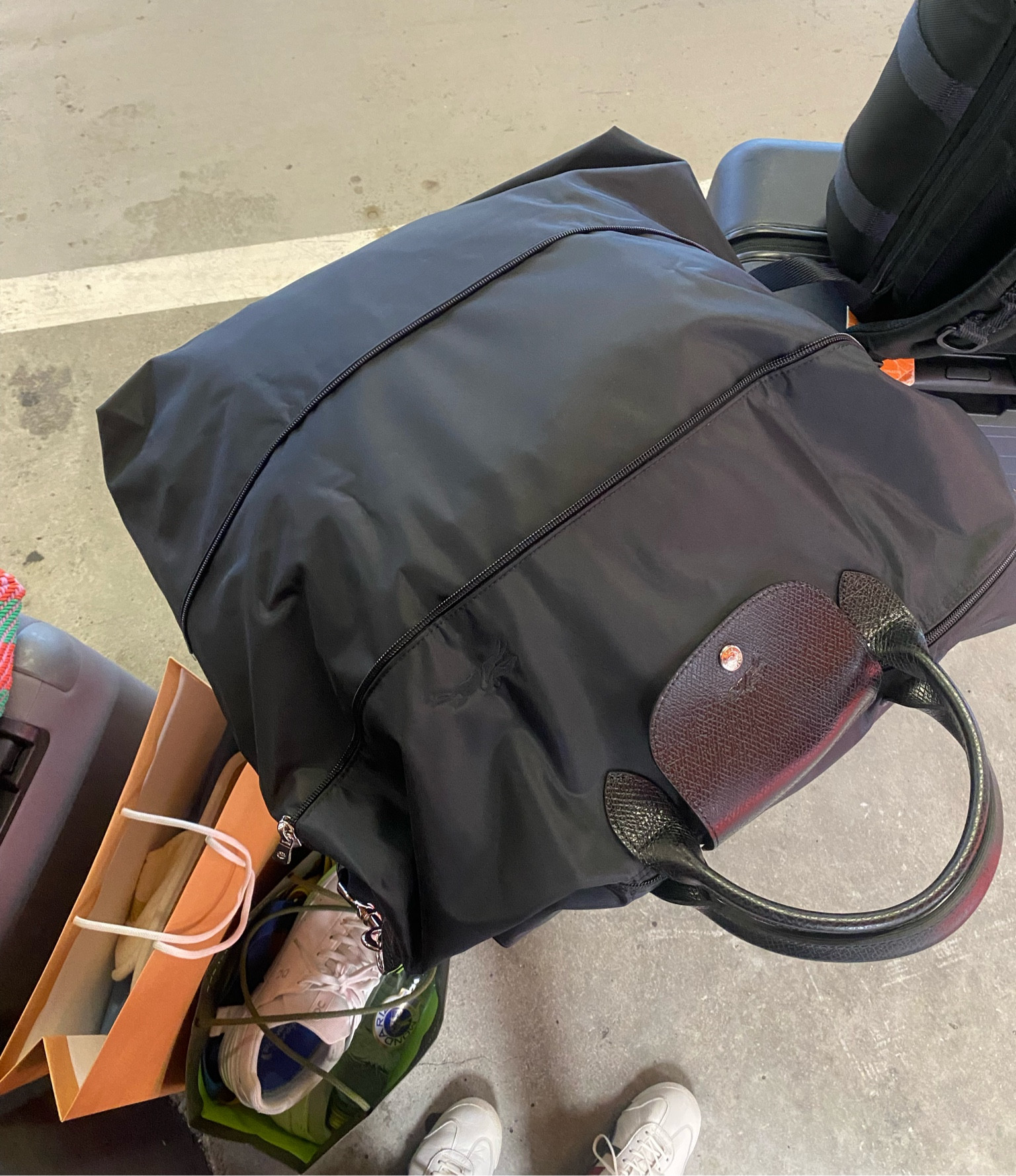 Everything I got from longchamp! 