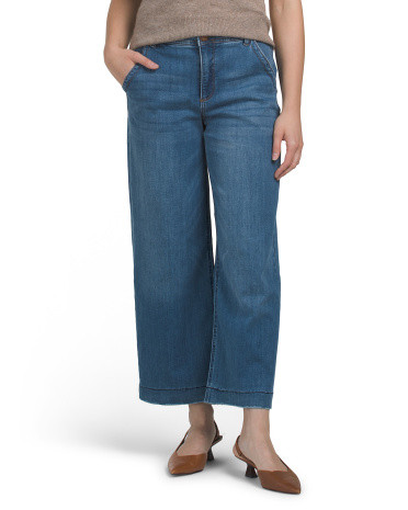 Ab Tech High Rise Wide Leg Jeans | TJ Maxx