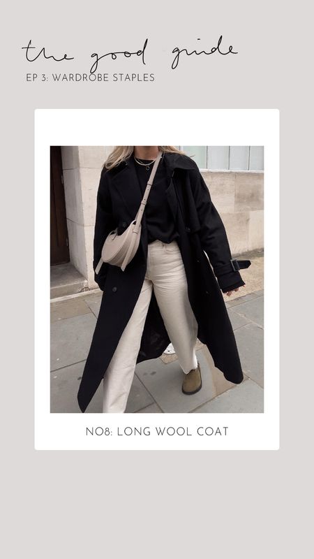The Good Guide EP 3: wardrobe staples
Wool coat