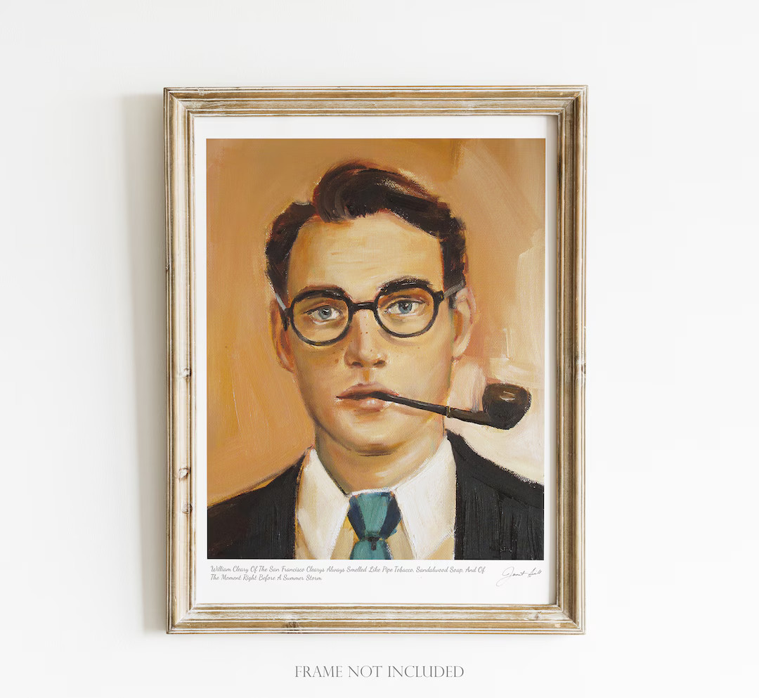 William Cleary Of The San Francisco Clearys....Art Print. Janet Hill Studio | Etsy (US)