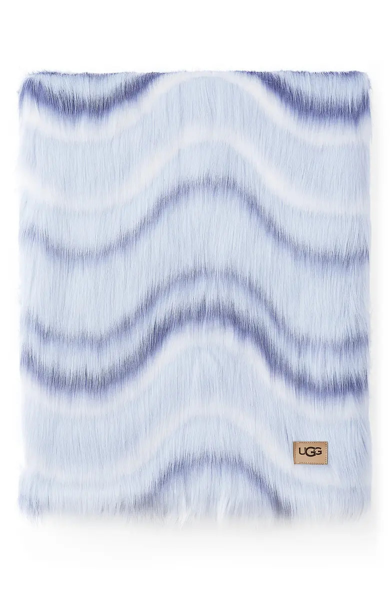 Rosia Faux Fur Throw Blanket | Nordstrom