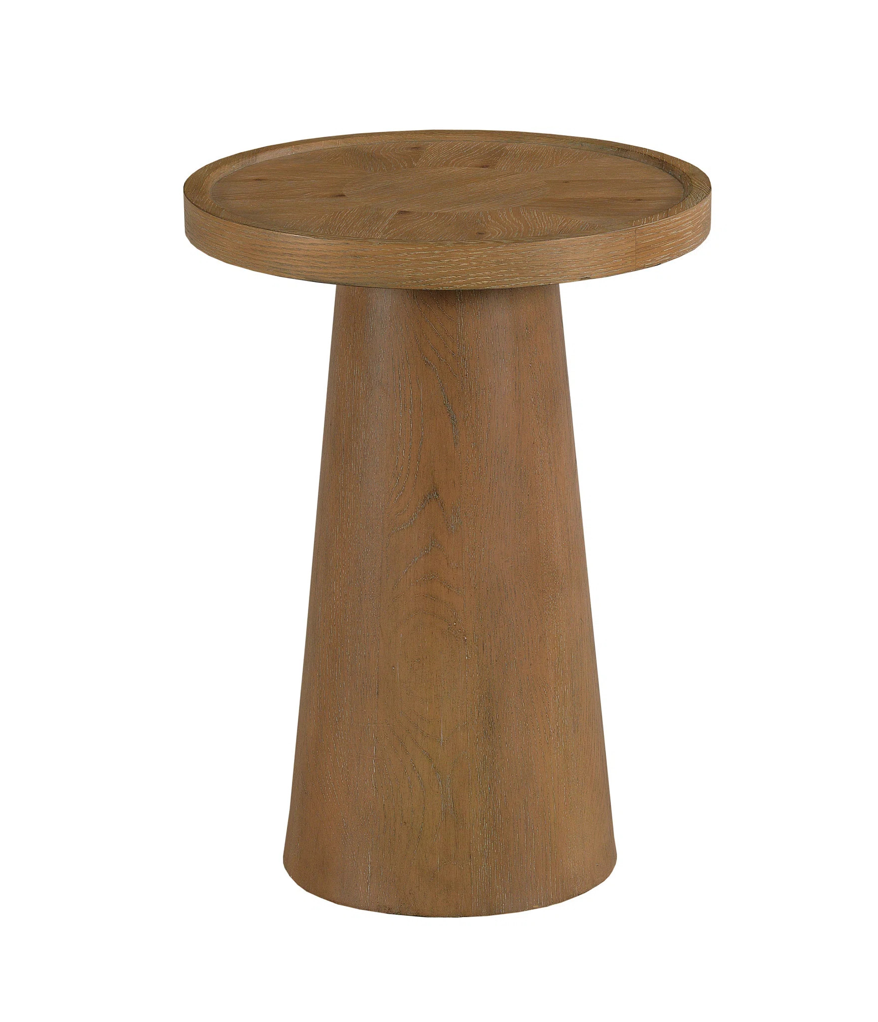 Loon Peak® Harmanda Pedestal End Table | Wayfair | Wayfair North America