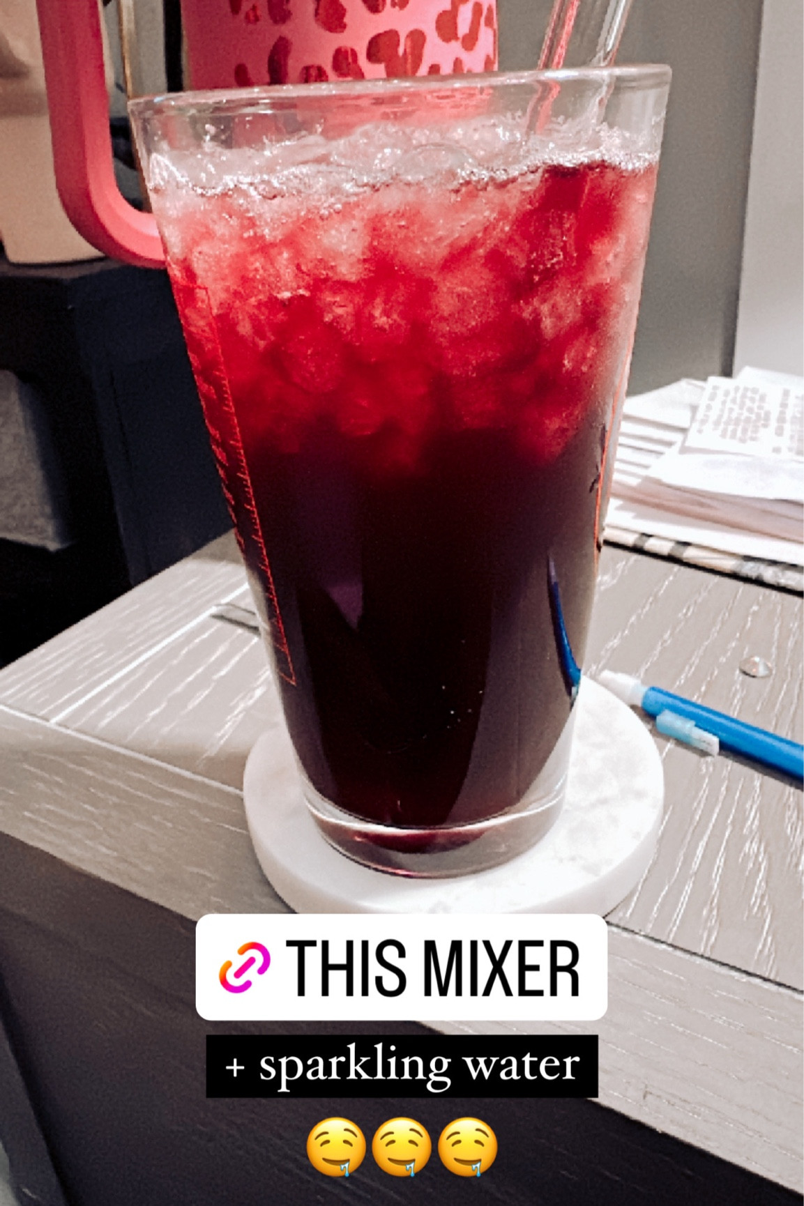 It’s mocktail season! & this mixer + sparkling water is a 10/10 - so delicious 🫐 🍋 🍃! We also love our SodaStream to make any flavor soda or soda water at home…must have for the summer! Keeps you from buying a billion different packs of LaCroix 😂

#LTKGiftGuide #LTKhome #LTKSeasonal