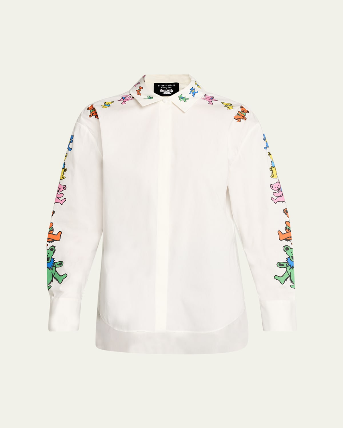 x Grateful Dead Dimitra Oversized Button-Front Shirt | Bergdorf Goodman