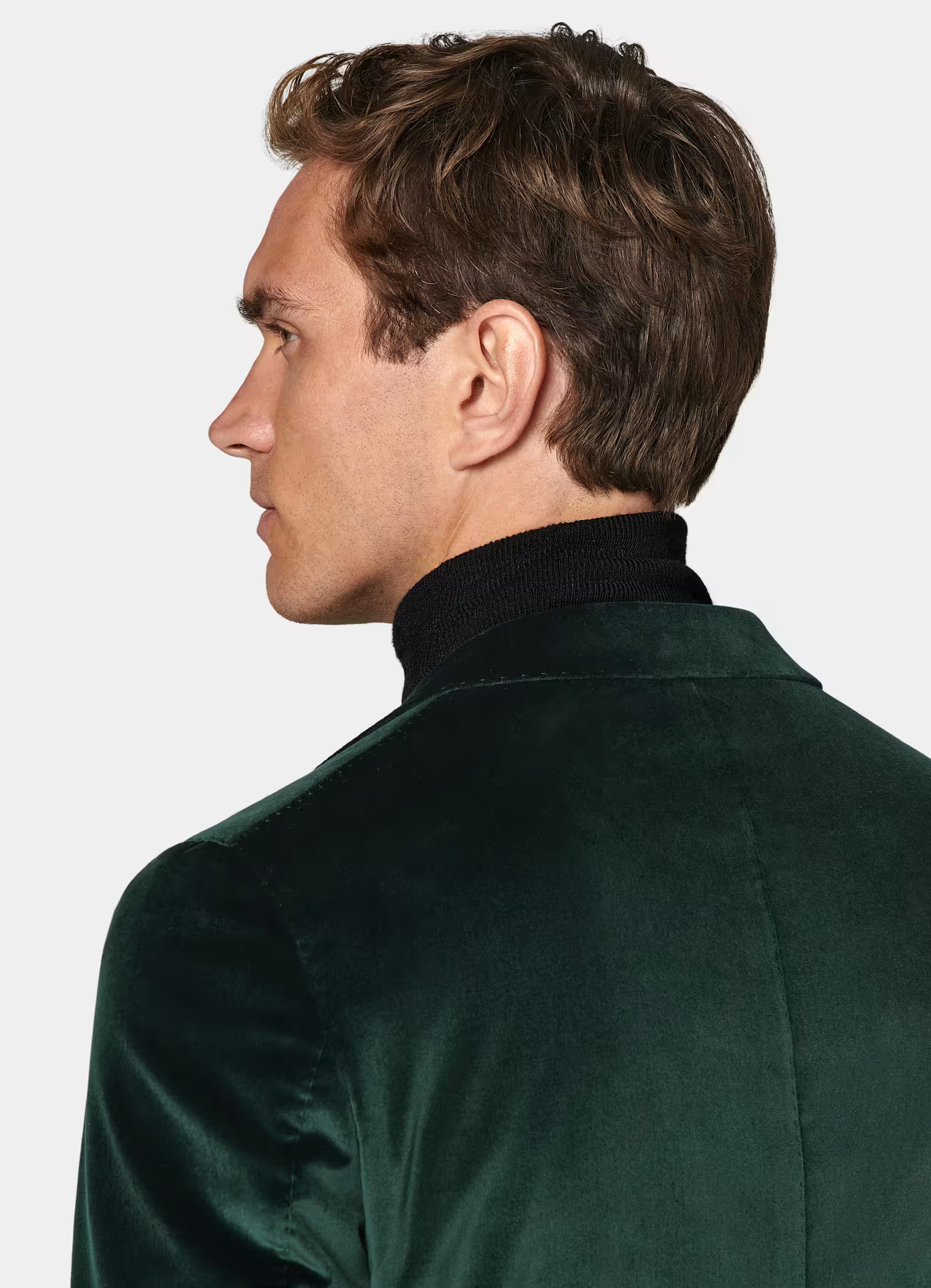 Dark Green Tailored Fit Havana Dinner Jacket | Suitsupply (US)