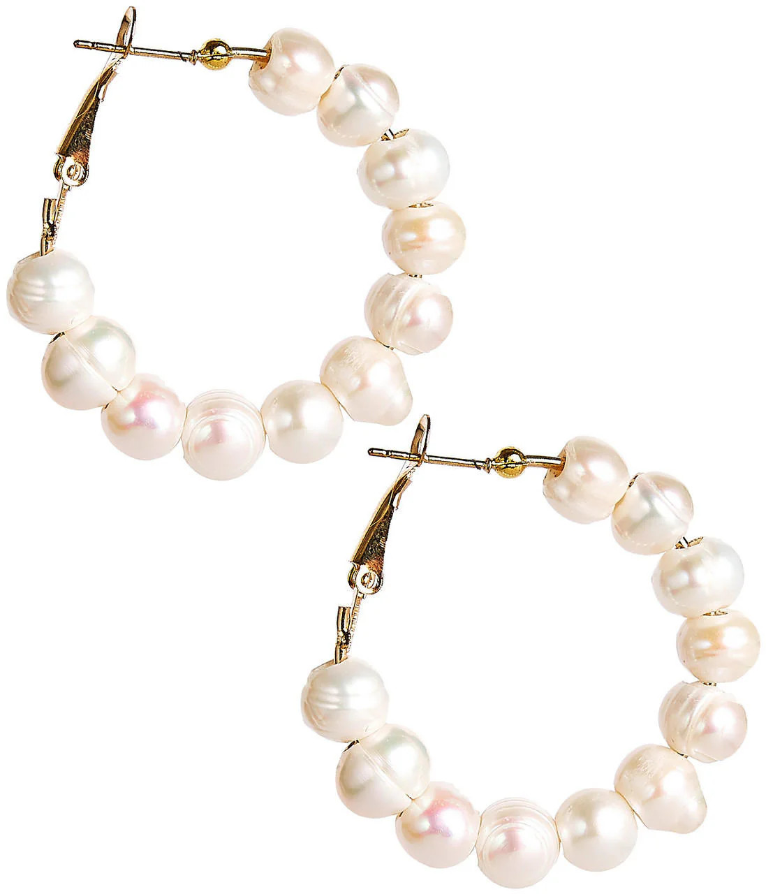 Georgia Freshwater Pearls Hoop Earring | Lish Lerch | Lisi Lerch Inc