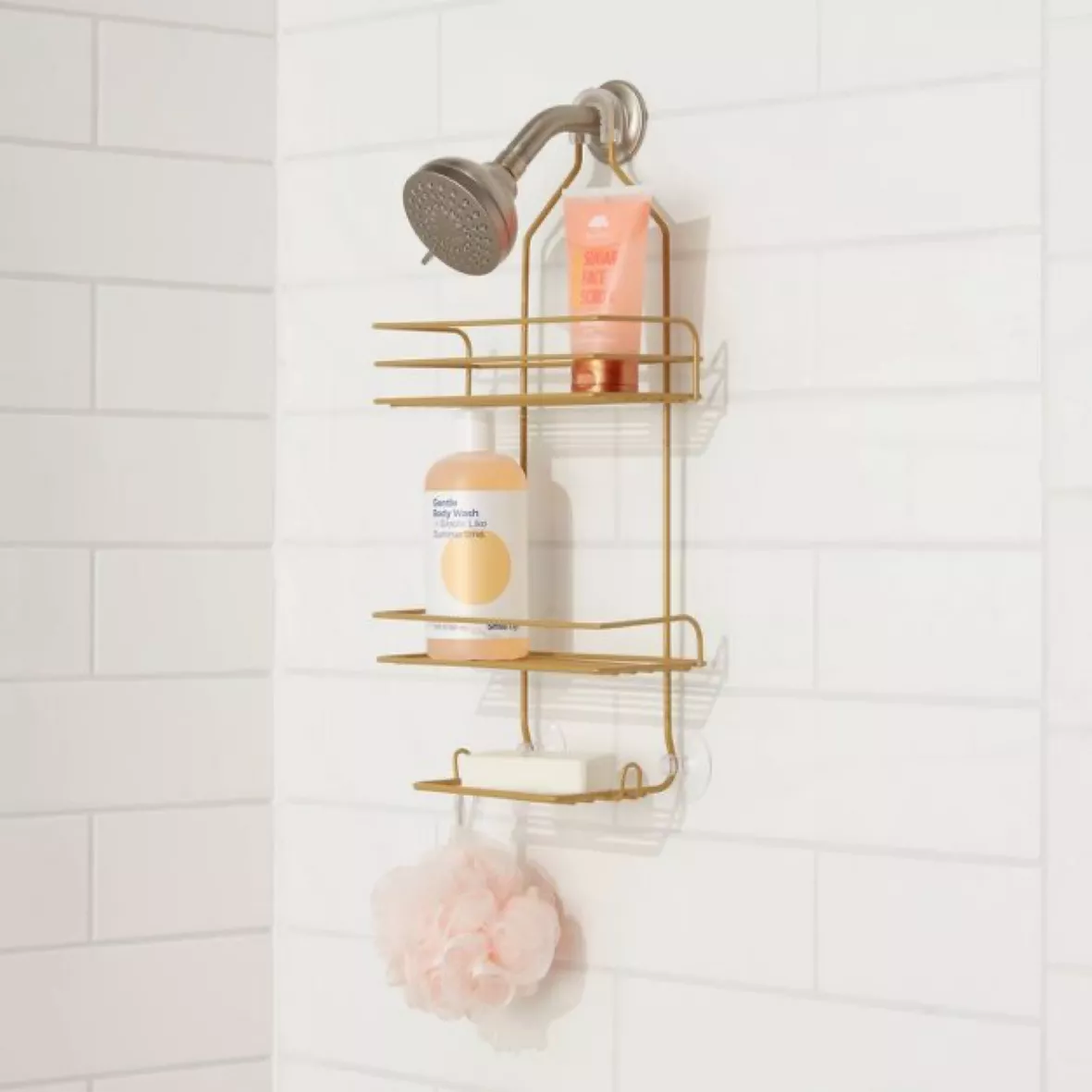 Metal Over The Shower Storage … curated on LTK