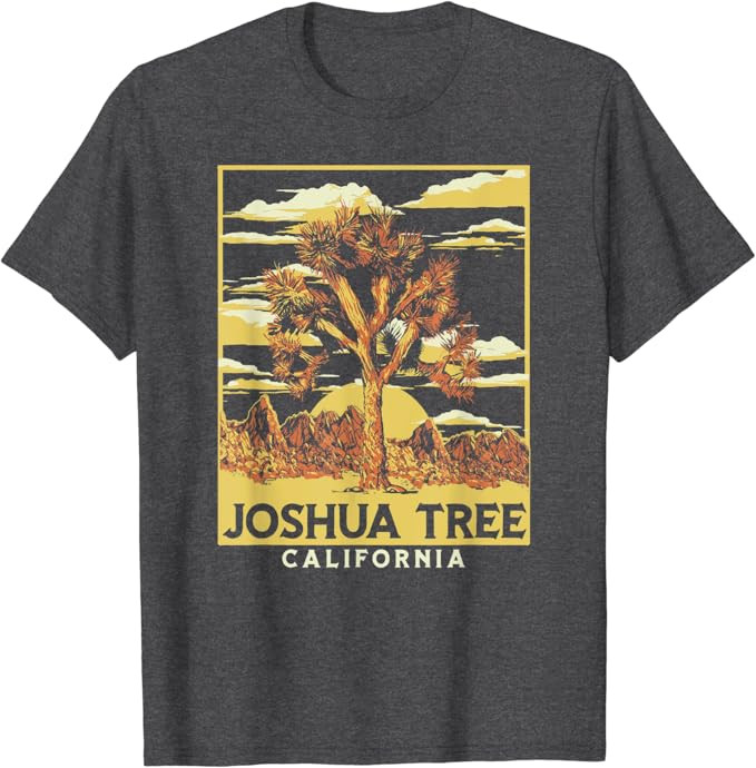 Joshua Tree National Park Vintage Style Graphic T-Shirt | Amazon (US)
