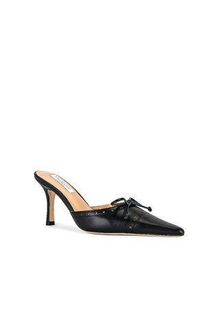 Tony Bianco Scooter Heel in Black Como from Revolve.com | Revolve Clothing (Global)