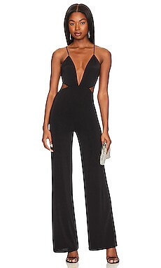 Lovers and Friends Jenni Jumpsuit in Black from Revolve.com | Revolve Clothing (Global)