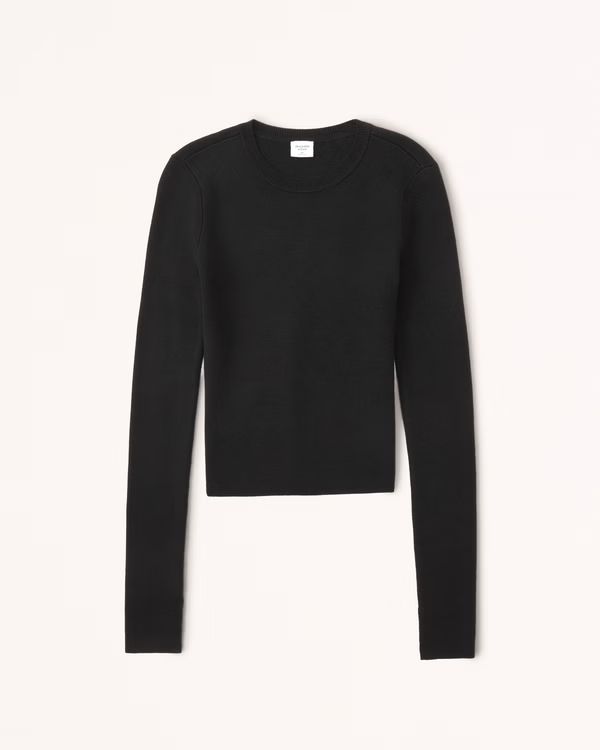 Women's Slim Crew Sweater | Women's Tops | Abercrombie.com | Abercrombie & Fitch (US)