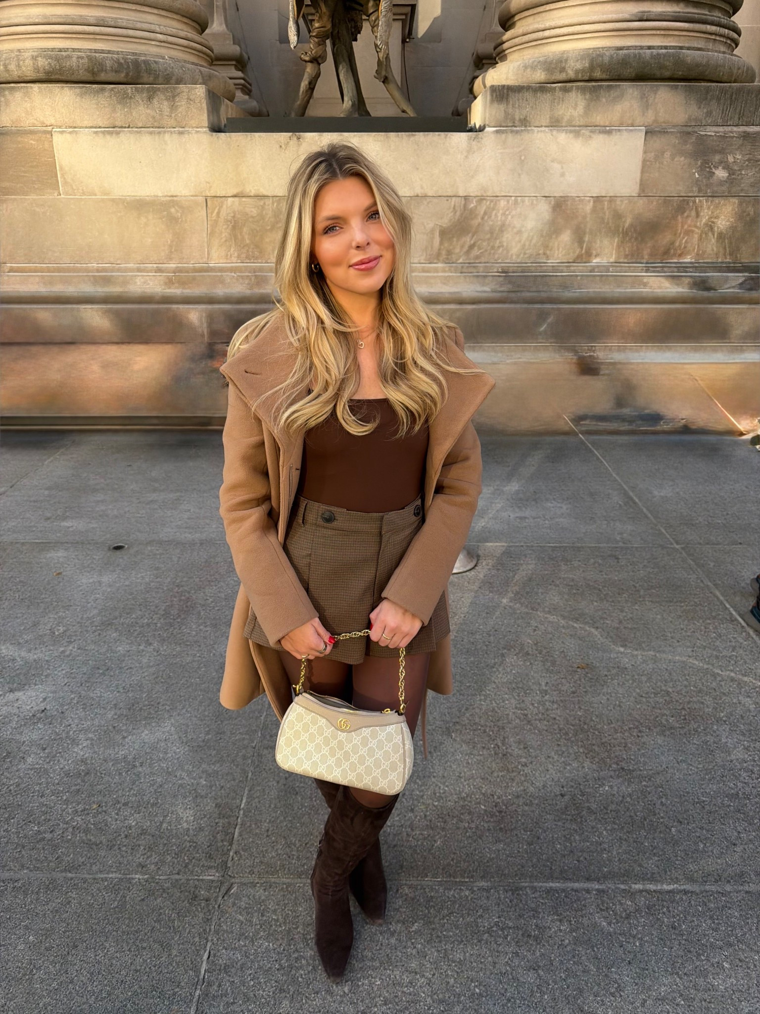 The perfect outfit for a fall day in NYC🍎

#LTKootd #LTKTravel #LTKgrwm