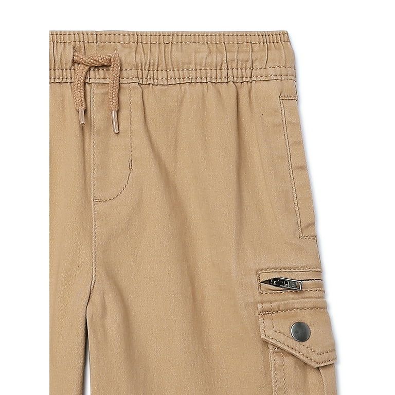 Wonder Nation Boys Stretch Cargo Shorts, Sizes 4-18 & Husky - Walmart.com | Walmart (US)
