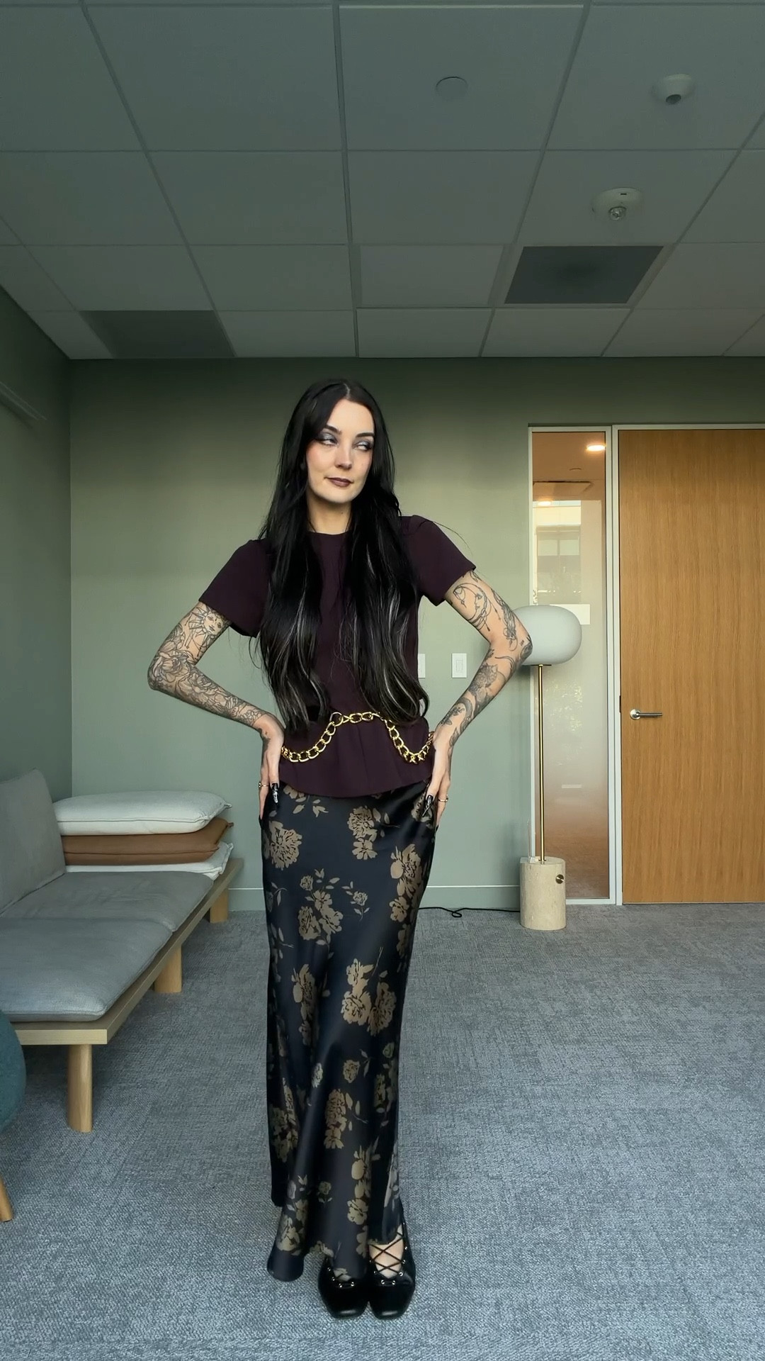 corporate Goth outfit of the day 🖤 workwear , offiveoffice outfit

#LTKWorkwear #LTKStyleTip #LTKFindsUnder100