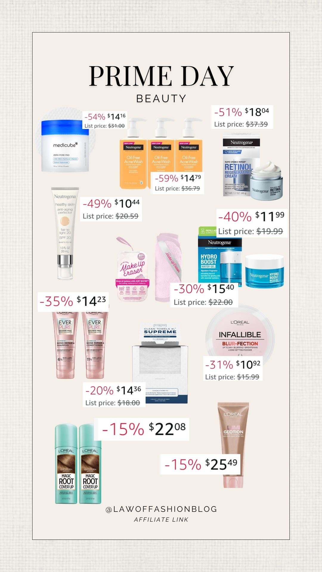 Amazon prime day, Amazon beauty deals, Amazon prime day beauty on sale, skincare on sale, makeup on sale, root cover up on sale

#LTKSaleAlert #LTKBeauty