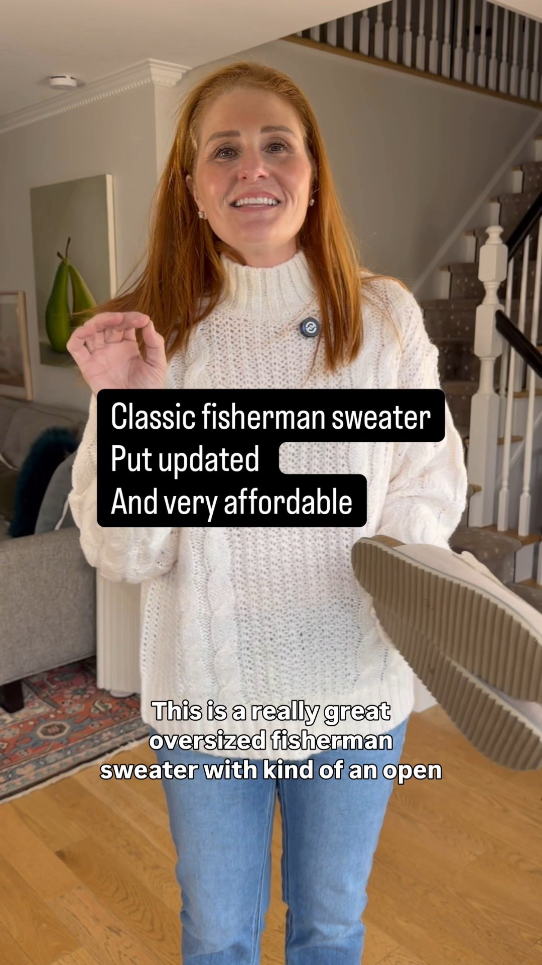 Classic fisherman sweater – in an updated cut

#LTKOver40 #LTKMidsize #LTKFindsUnder50