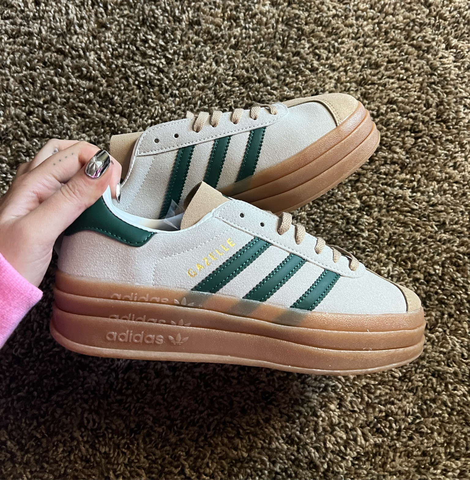 DH GATE FIND!!

Platform Adidas Gazelles!



#LTKshoecrush #LTKstyletip #LTKfindsunder50