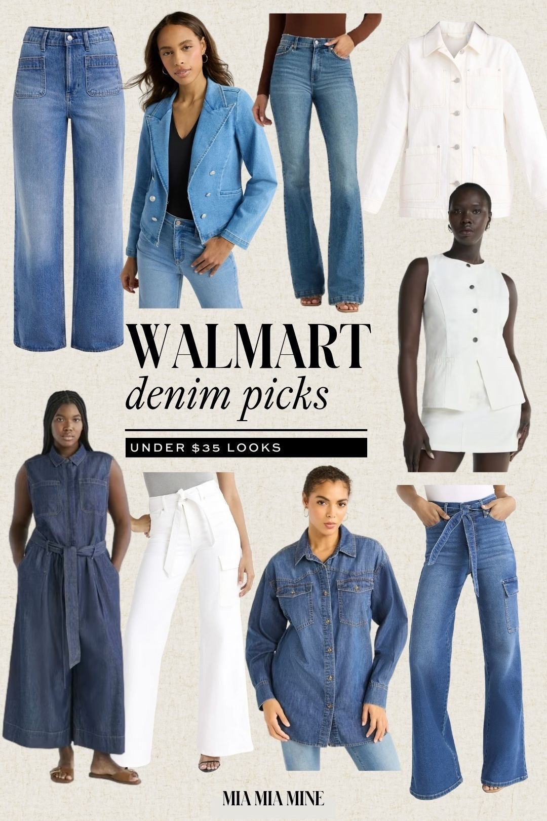Spring denim picks under $35 from Walmart
 @walmartfashion #walmartpartner 
#walmartfashion



#LTKStyleTip #LTKFindsUnder100 #LTKFindsUnder50