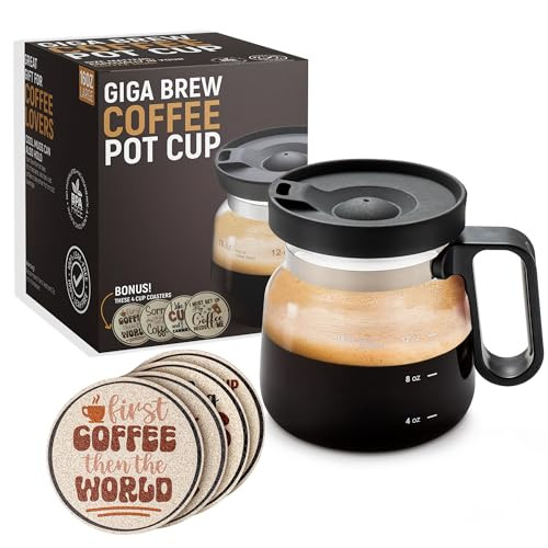 Coffee Pot Mug – The Unique, Funny, Novelty Coffee Mug Perfect Surprise Gift for Coffee Lovers ... | Amazon (US)