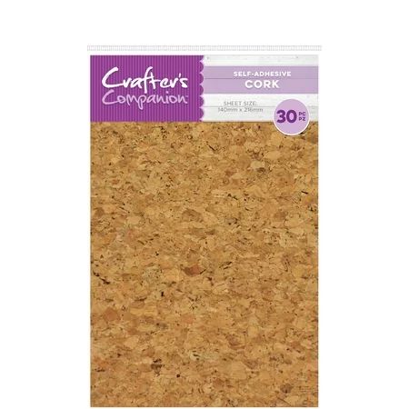 Crafter's Companion Craft Material Pack 5.5""x8.5"" 30/Pkg-Cork Sheets | Walmart (US)