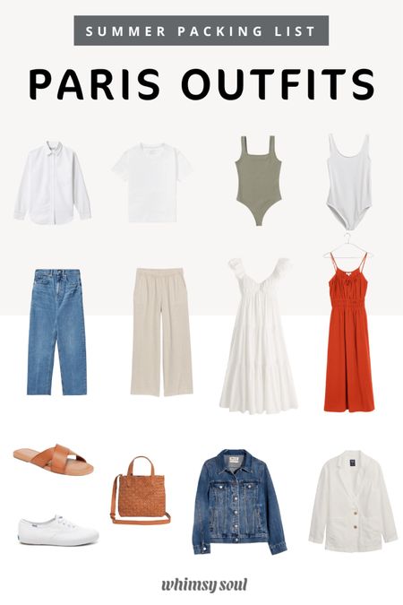 We are unpacking our best tips for what to bring to your Paris vacation this summer to stay comfortable and stylish. From walkable shoes to capsule wardrobe pieces and everything in between! 🇫🇷

#Style #Styletip #Capsulewardrobe #Walkableshoes #Accessories #Travel #Paris #Parisstyle #Dress #Parisiansummer 

#LTKStyleTip #LTKTravel #LTKxMadewell