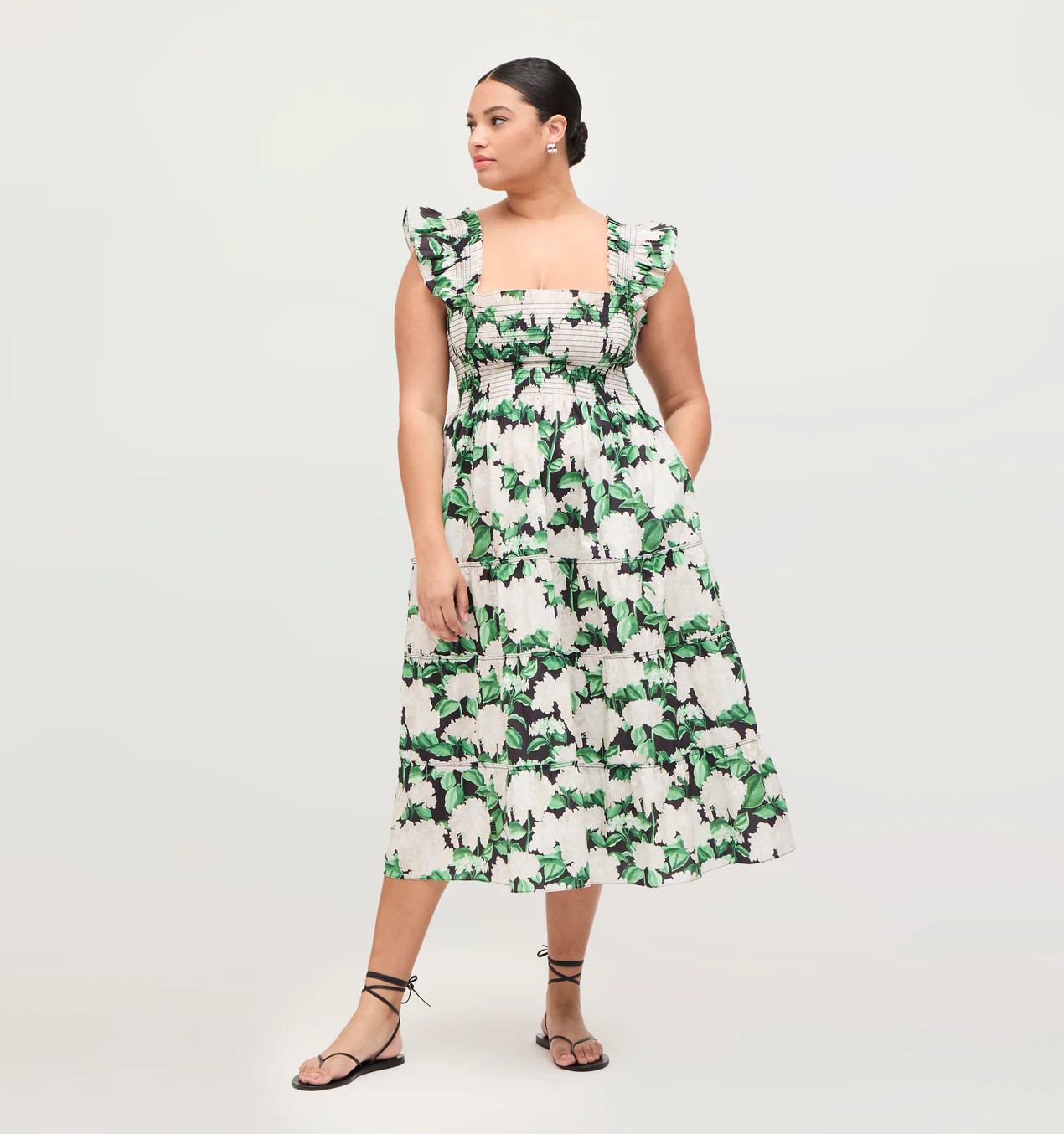 The Ellie Nap Dress - Night Bloom Cotton | Hill House Home
