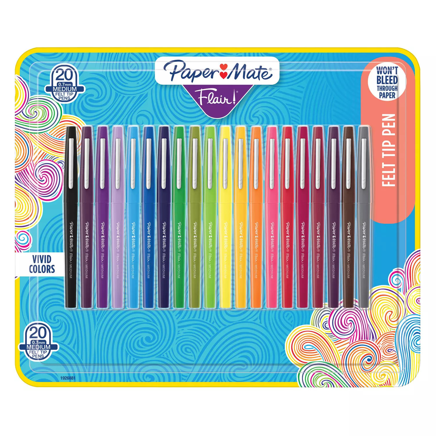 Paper Mate Flair Pens, Assorted Colors, Pack of 20 | Sam's Club