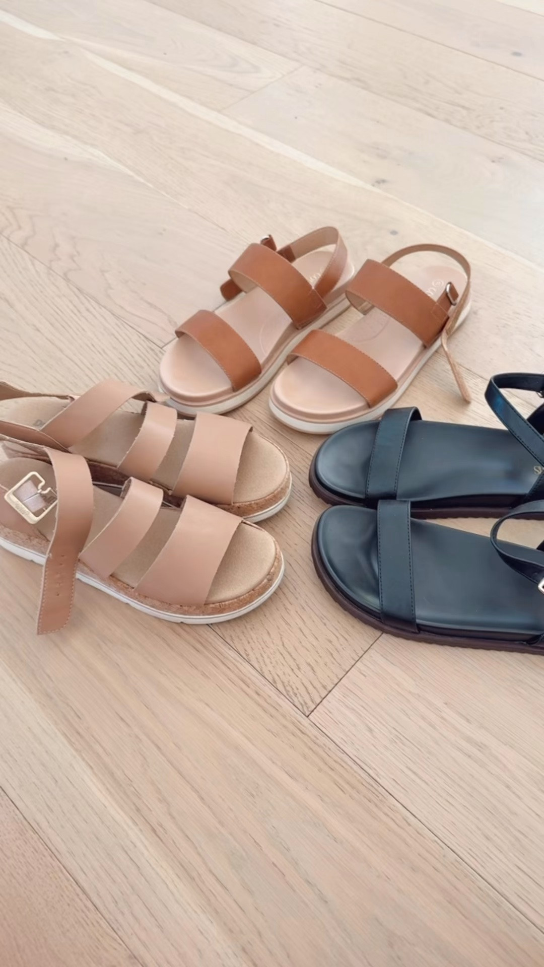 The best travel sandals, 

wore all 3 in Europe walked over 20k steps daily, super comfortable 

Travel sandals, vacation shoes, comfortable sandals Europe outfits